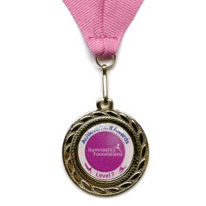 level 7 medals from the general gymnastics foundations award scheme