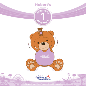 Hubert the gymnast bear fairground song