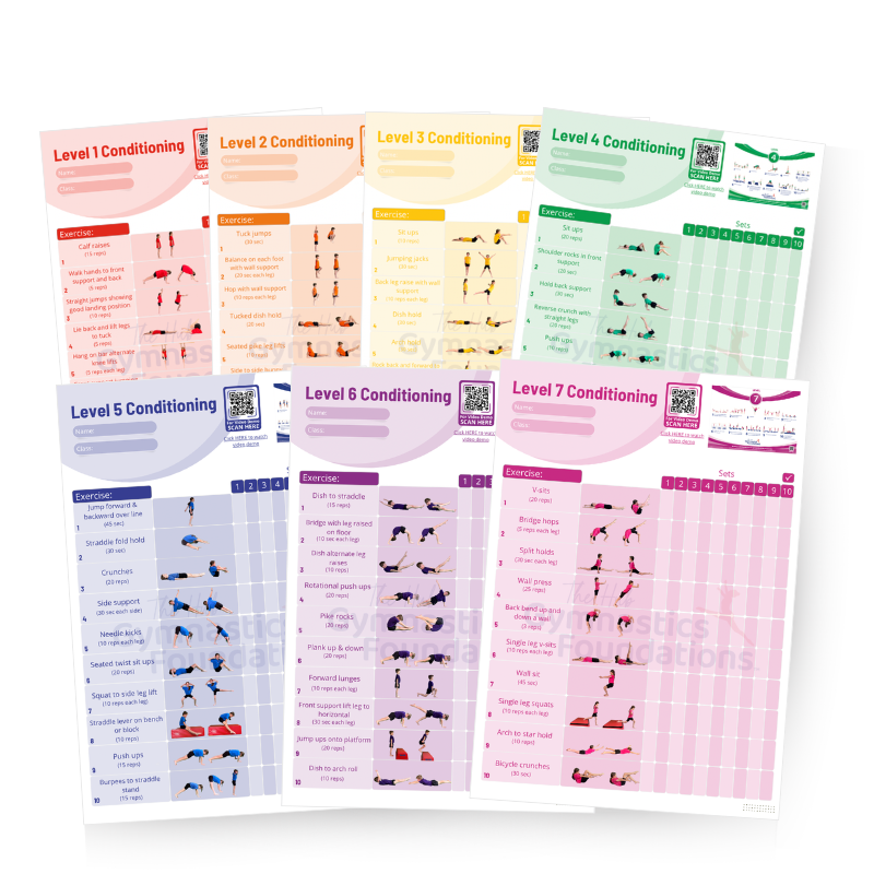 General Conditioning Awards - Individual Tick Sheet Downloads