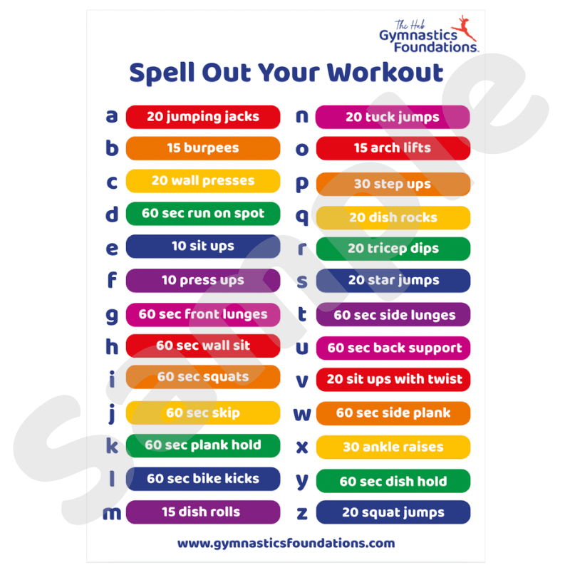 Spell Out Your Workout Download